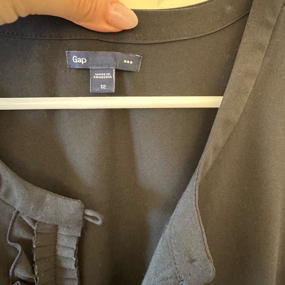 Black Ruffle Sleeveless Mini Dress - Picture 4 of 7